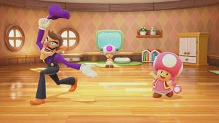 Super Mario Party Jamboree TV // Carnival Coaster (Waluigi) - 100% Walkthrough