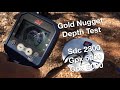 GPX 6000 vs GPX 5000 vs SDC 2300 Depth test on gold nuggets