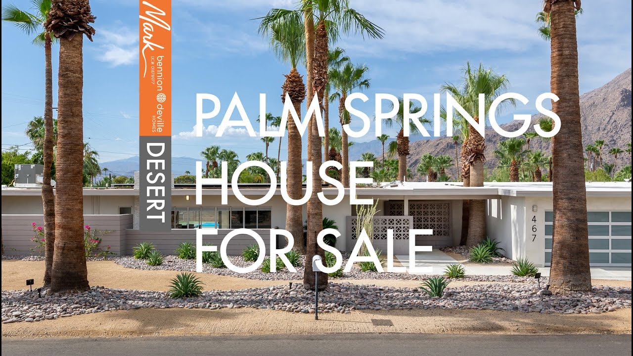 Palm Springs House for Sale Touring 467 W Mariscal Road Mark