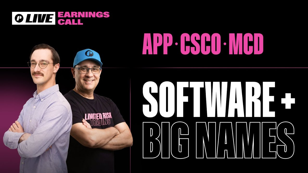 APP, MCD & CSCO EARNINGS REACTION! 🚀 AppLovin AI Moonshot or Dump?