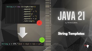 JAVA 21 GÜNCELLEMESİ #4 | String Templates