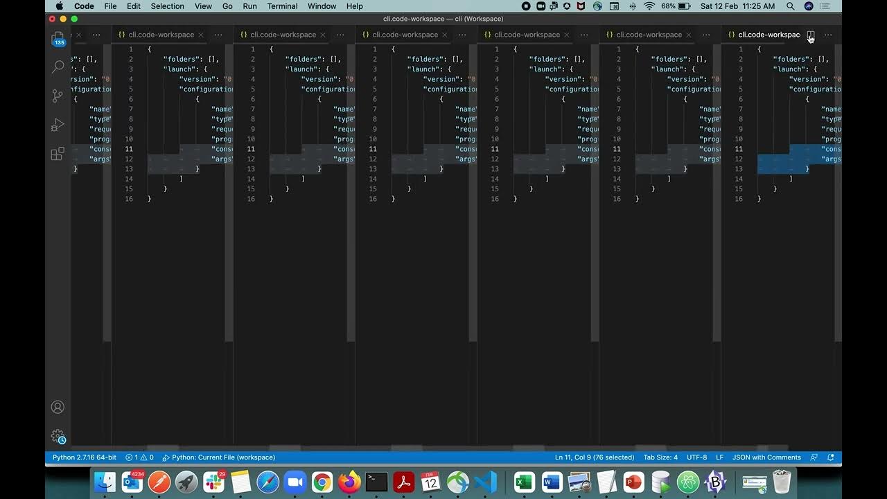 Vs code quick tips code format remove split screen change