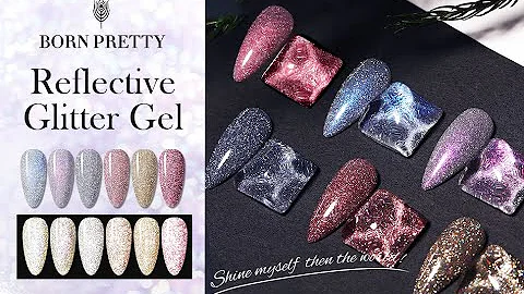 Reflective Glitter Gel Polish Set (Amazon) I BORN PRETTY