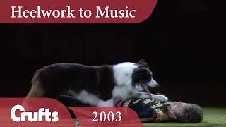 Heelwork To Music - Mary Ray's 2003 Performance | Crufts Dog Show