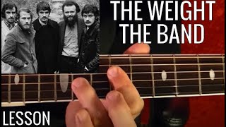 THE WEIGHT - The Band - Guitar Lesson