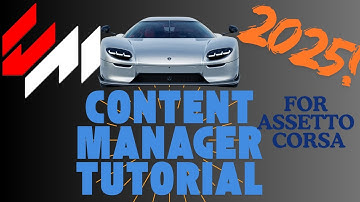 Downloading Assetto Corsa Content Manager in Simple Steps 2025!!