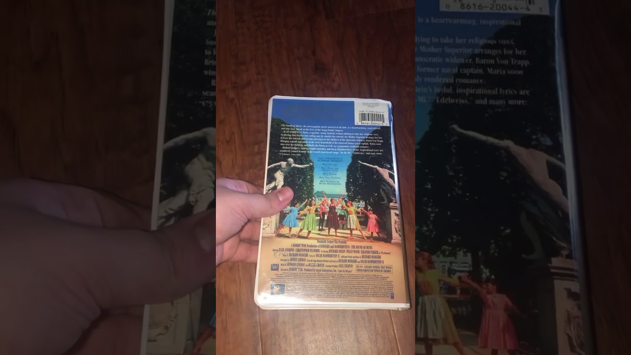 The Sound of Music VHS Overview YouTube