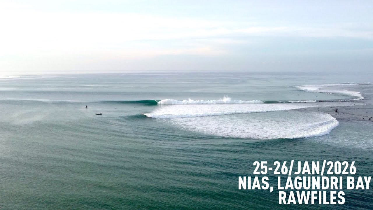 First Swell of the Season! - NIAS, Indonesia - RAWFILES 25-26/JAN/2026 4K