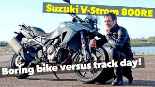 Suzuki V-Strom 800RE track test