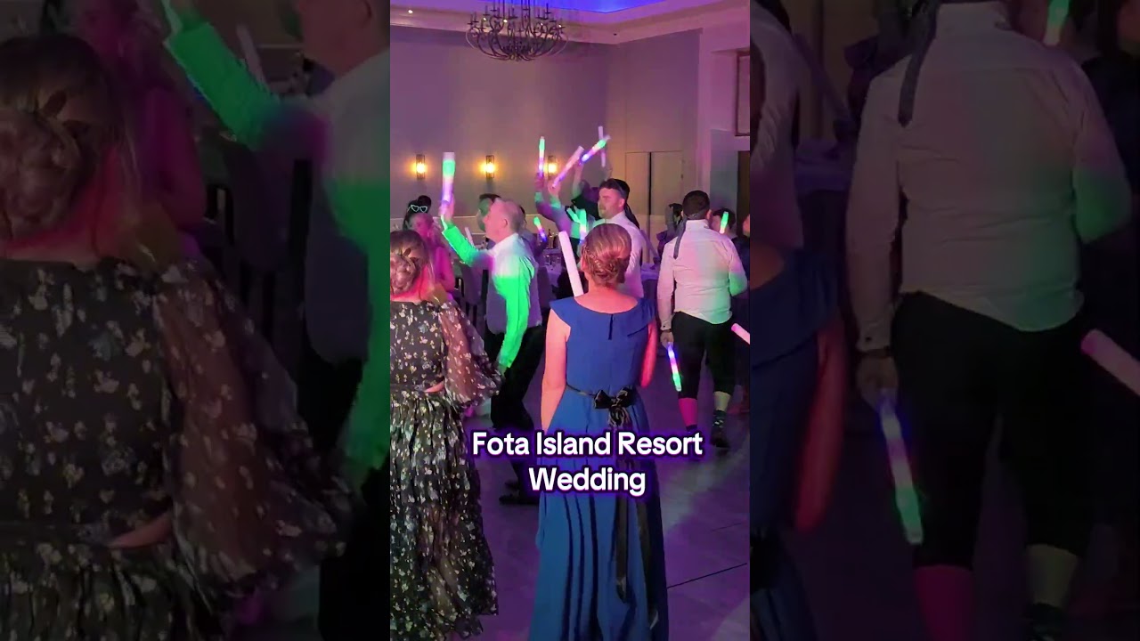 DJ Davin Toomey Wedding Dj at Fota Island resort Cork 