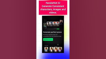 RenderNet AI Generate Consistent Characters, images and videos #rendernet #ai #aitools #technology