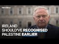 Irish opposition politician supports Palestine recognition