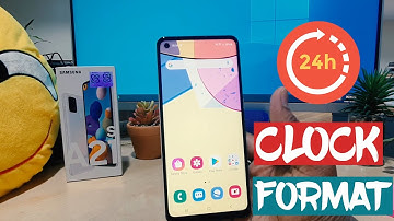 How to Change 24 Hours Time Format in Samsung Galaxy A21s