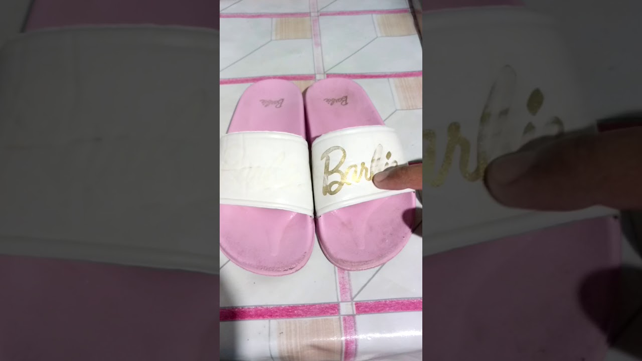 diy barbie slippers