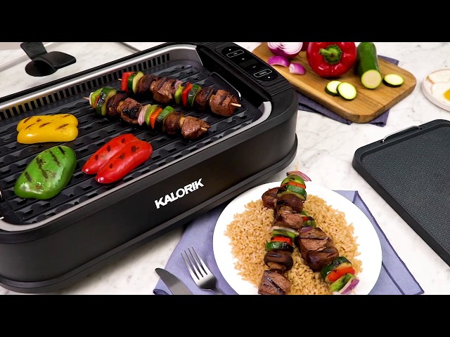 Today's Deal: Kalorik Smokeless Electric Indoor Grill 