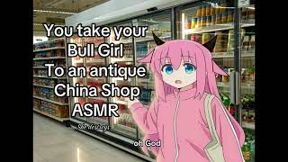 You take your Bull Girl to a China Store ASMR [Girlfriend ASMR]