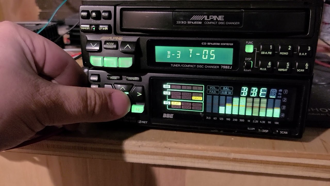 Alpine 7982j & ERA-G150 repair - YouTube