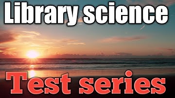 Library science #Test series #Objective[Q+Ans] #Anant information