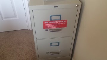 How to  Open a File Cabinet Drawer