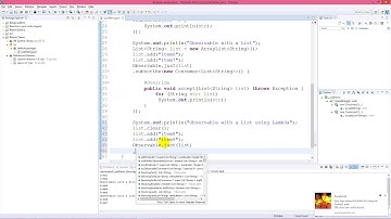 Create an Observable using just() in rxJava 2