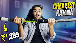 I Ordered The Cheapest Anime Katana Online