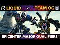 TI7 vs TI8 Winners LIQUID vs OG - EPIC Series - EPICENTER Major Qualifiers - Dota 2