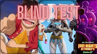 Blind Test #2 TOUT GENRE (Anime, Dessin Animé, Film, Jeux Video, ?)