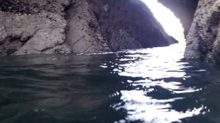 Sheep Island Arch Attempt From East