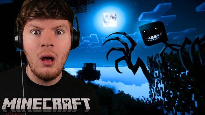 i didn't expect a Minecraft mod to scare me this bad...