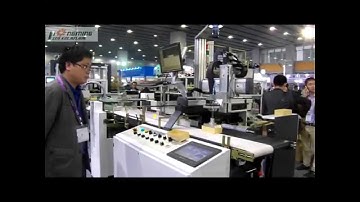 HM-ZD6418E + HM-TK2515 box line with lining machine (Hongming)