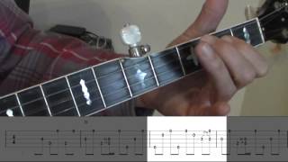 Beginning Bluegrass Banjo - Lesson 23 - A simple version of 'Will the Circle Be Unbroken' chords