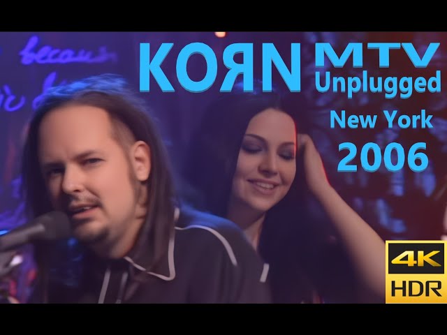 Korn - MTV Unplugged (New York 2006) DVB Sound 4K HDR 60fps