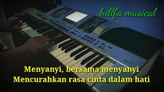 karaoke lagu indah nya,  aduhai dut band, manual kn2600 kn7000