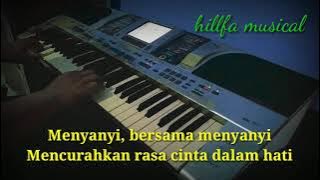 karaoke lagu indah nya,  aduhai dut band, manual kn2600 kn7000