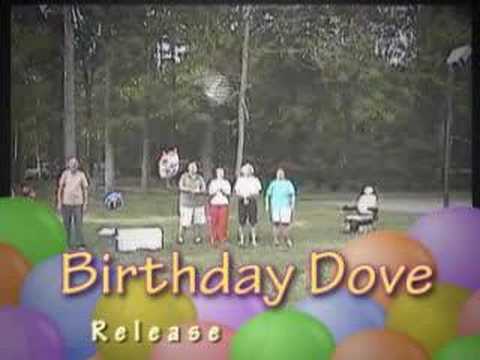 White Dove Release for Birthday