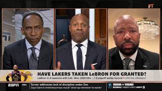Famous FIRST TAKE | “The Lakers NEVER appreciated LeBron enough!” 😳 - Stephen A. clashes with Kenny Smith Wealth