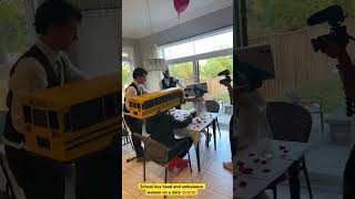 School bus head asked ambulance woman on a date😍😍 #dafugboom #schoolbusses #stromedy