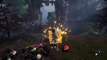 Kena - Opening the cursed chest in the Village Heart