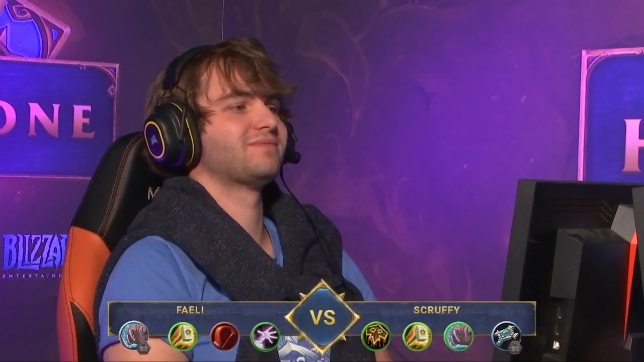 HCT Dreamhack Winter: Faeli vs Scruffy - Hearthstone Sweden Grand Prix 2018 | Day 1 Swiss Stage R4