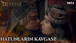 Halime Hatun bıçağı çekiyor! | #DirilişErtuğrul 45. Bölüm @trt1