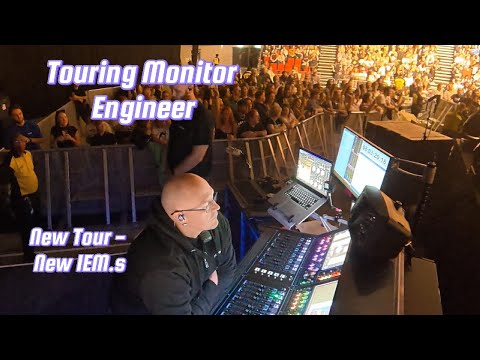 Touring Monitor Engineer - New Tour, New IEMs video thumbnail