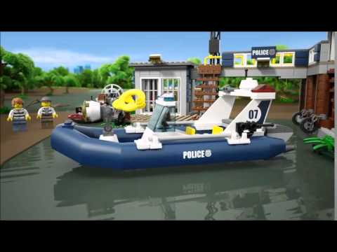 Lego City Posterunek Policji Z Bagien 60069 Youtube