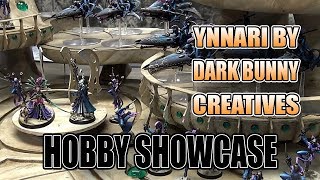 40K Showcase Ynnari & Harlequin Army Painted Wraithbone