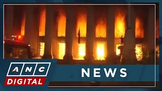 Massive fire guts Manila's historic Post Office building | ANC