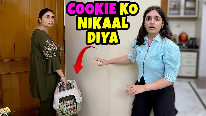 COOKIE KO NIKAAL DIYA | Pet ki problems | Aayu and Pihu Show