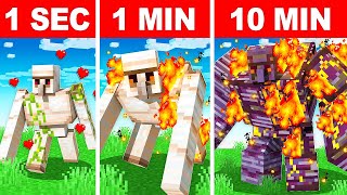 Mobs UPGRADE Every Minute in a MOB BATTLE!