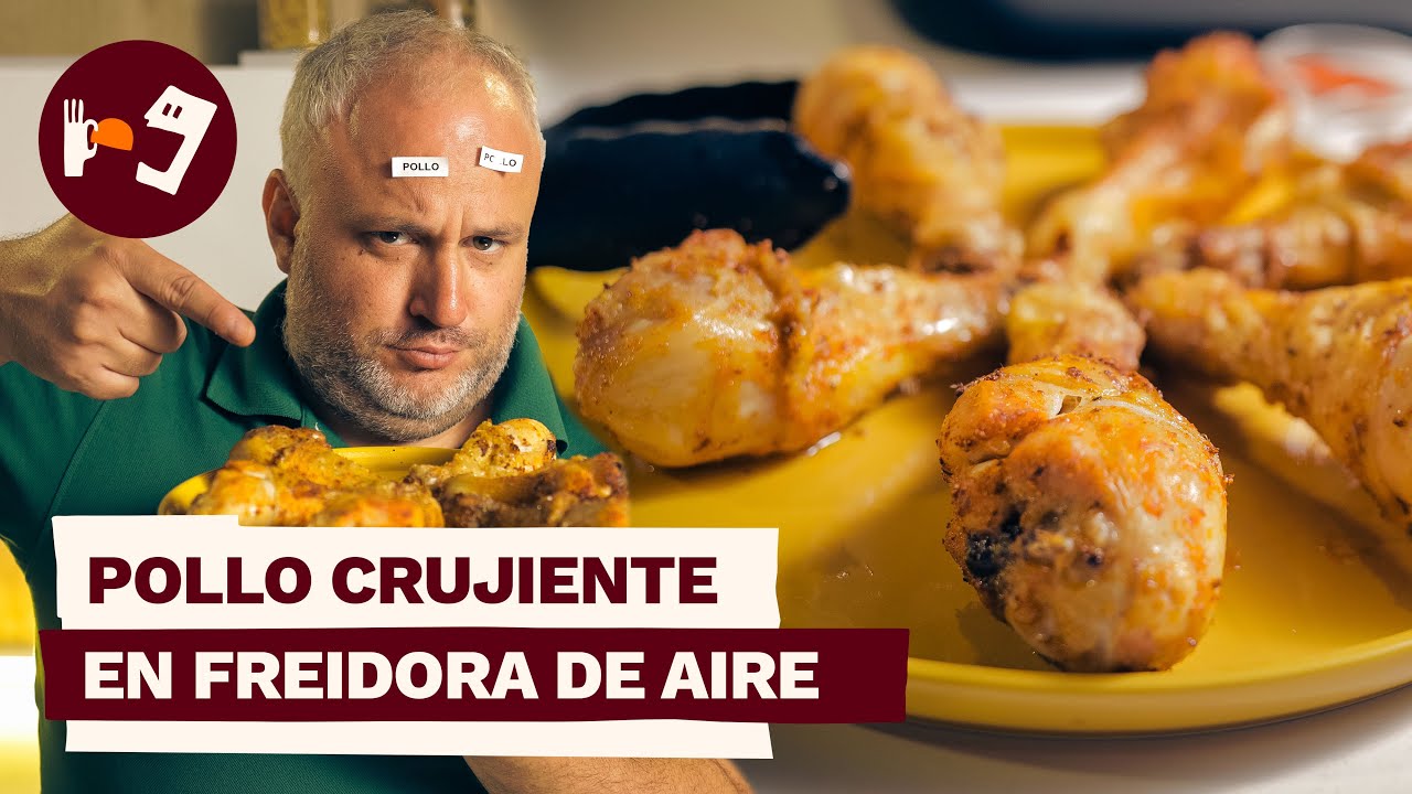 Cómo hacer pollo asado jugoso en freidora de aire, muy fácil y saludable