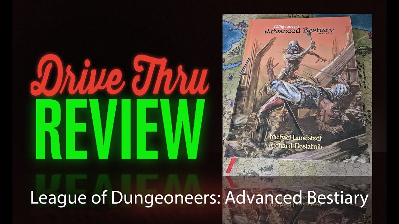 League of Dungeoneers: Advanced Bestiary Volume 1 Review