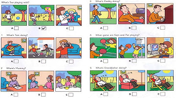 Starters 1 – Test 2 – Listening – with answers (có đáp án)