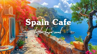 Spain Morning Seaside Cafe Ambience - Spanish Music with Bossa Nova Guitar for Wake Up and Be Happy